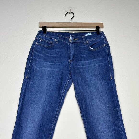 Y2K True Religion Halle Mid Rise Skinny Slim Denim Jean Pant Women 27 Blue MX - Picture 9 of 15